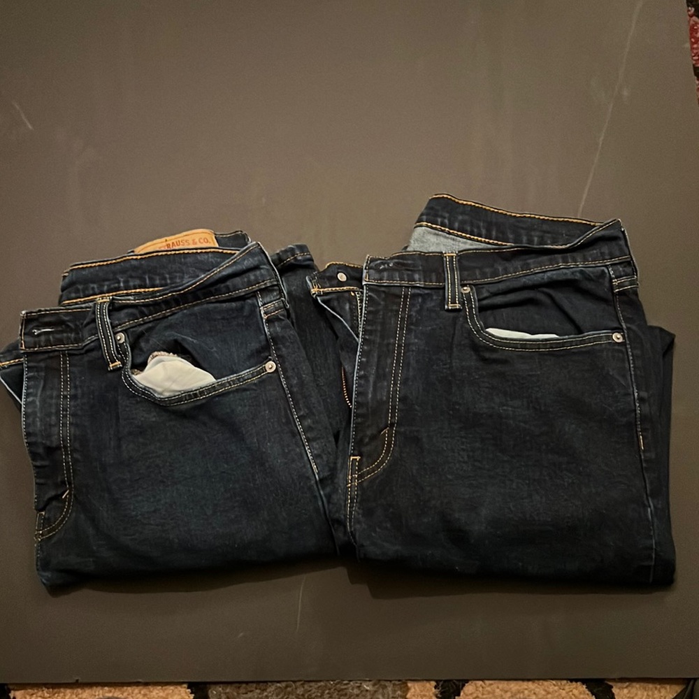 2 Pairs of Levi Jeans